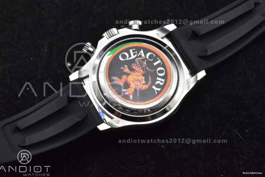 on Minimalist Dial 126519 Black Oysterflex QF V6 Edition Daytona (Weighted) Silver Best SH4131 Strap 1:1 821 0503